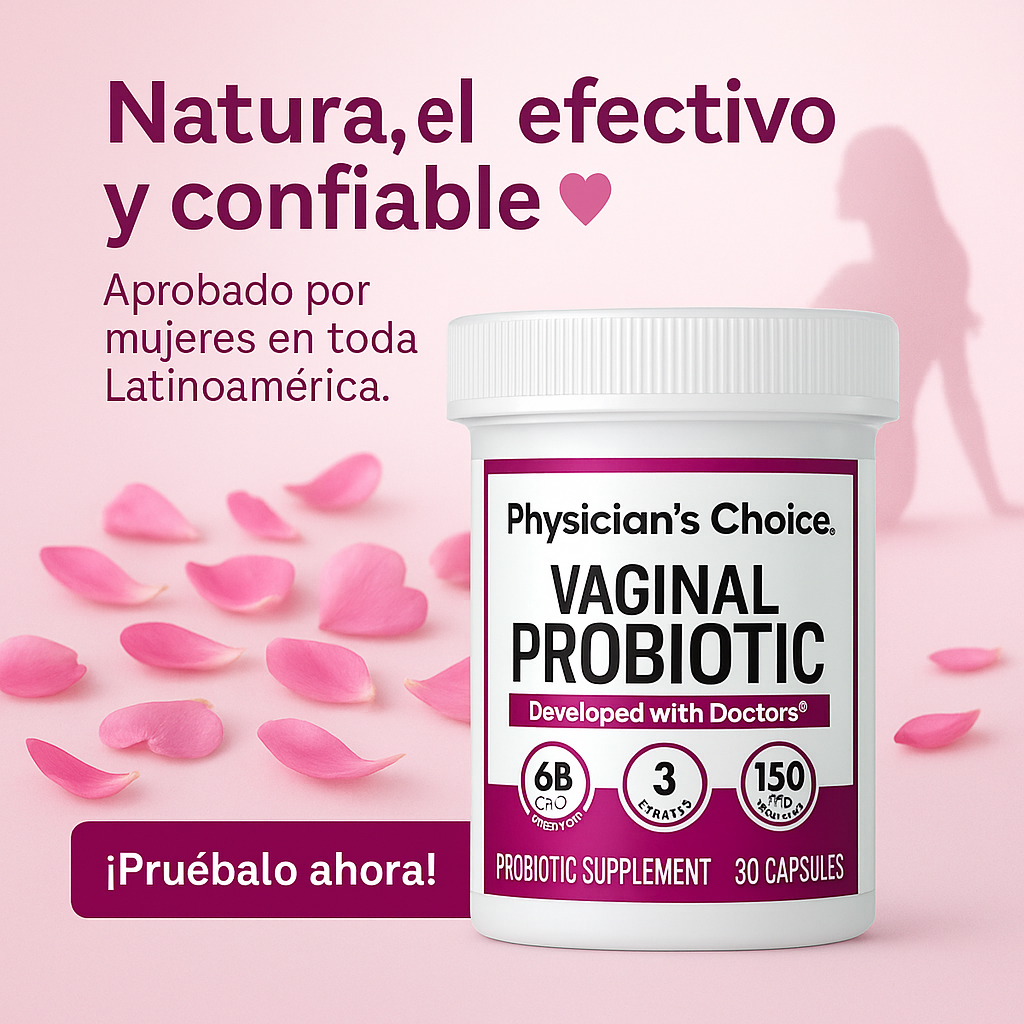 Vaginal Probiotic 🌺 Probióticos naturales para una salud íntima equilibrada 💖