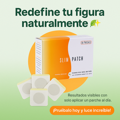 🔥 Parches Adelgazantes Slim Patch — Reduce grasa y desintoxica tu cuerpo en 30 días 🌿
