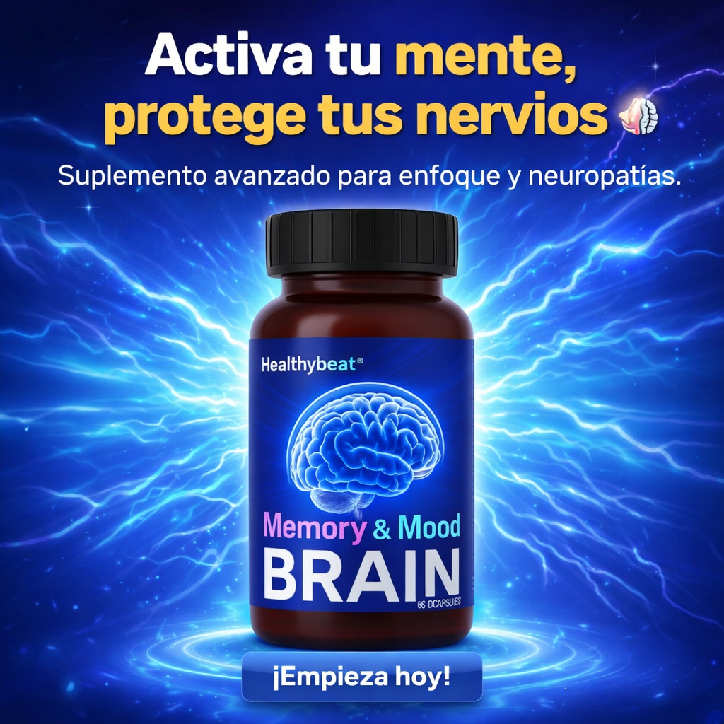 Memory & Mood Brain ⚡Equilibra tu sistema nervioso y mantén tu mente en calma.