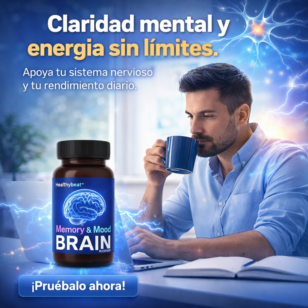 Memory & Mood Brain ⚡Equilibra tu sistema nervioso y mantén tu mente en calma.