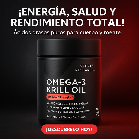 🌟 OMEGA-3 KRILL OIL – Doble potencia para cuerpo y mente 🧠💥