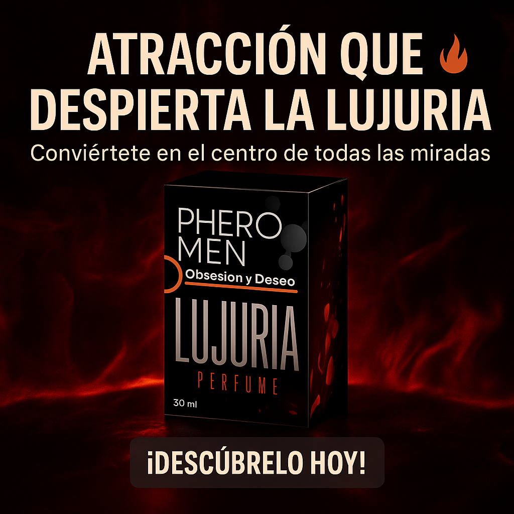PHEROMEN LUJURIA ❤️ – Conquista con un aroma provocador, magnético y adictivo 🔥