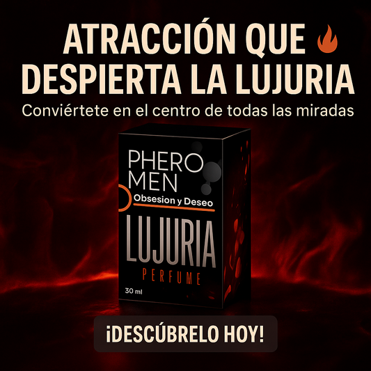 PHEROMEN LUJURIA ❤️ – Conquista con un aroma provocador, magnético y adictivo 🔥