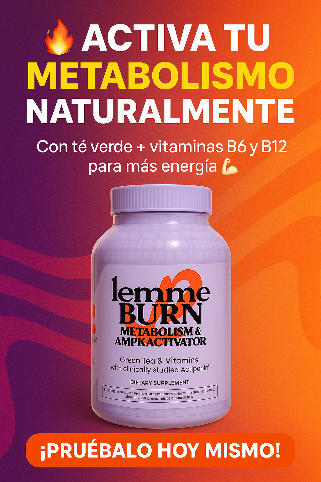 💜 Lenme Burn – Activa y Define 🔥 Fórmula Clínica con Té Verde