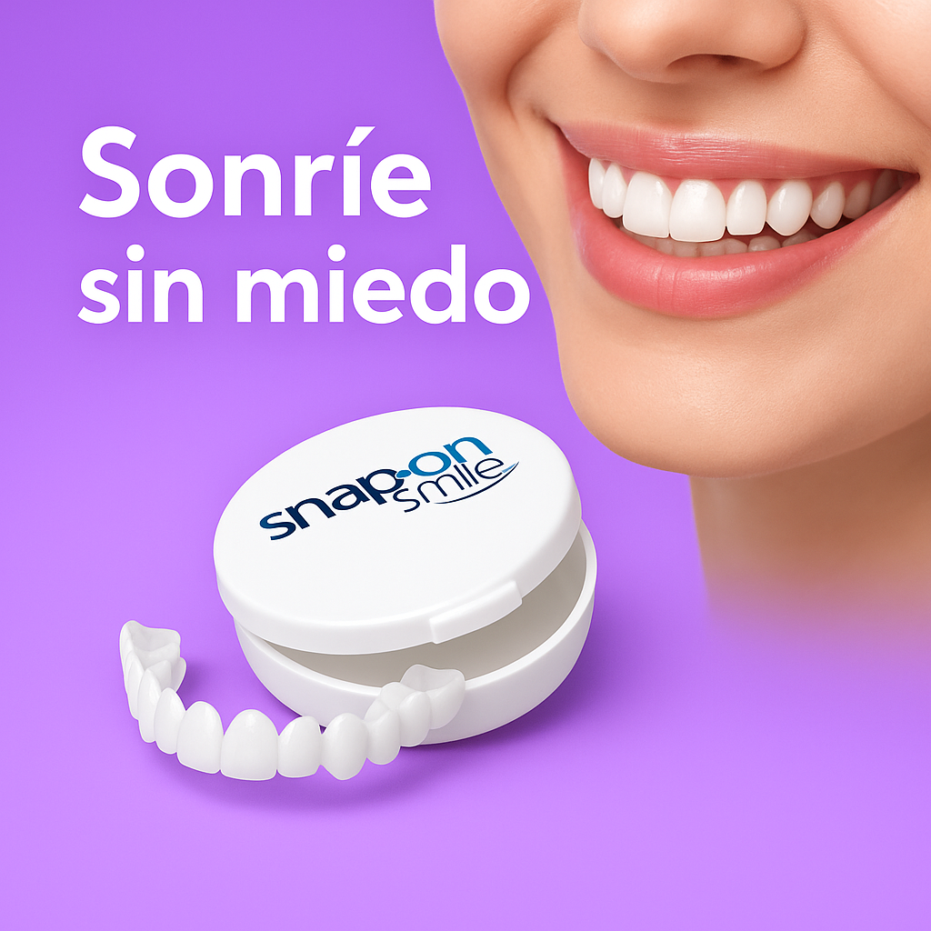 😁✨ Snap-on Smile — Tu sonrisa perfecta al instante 💜