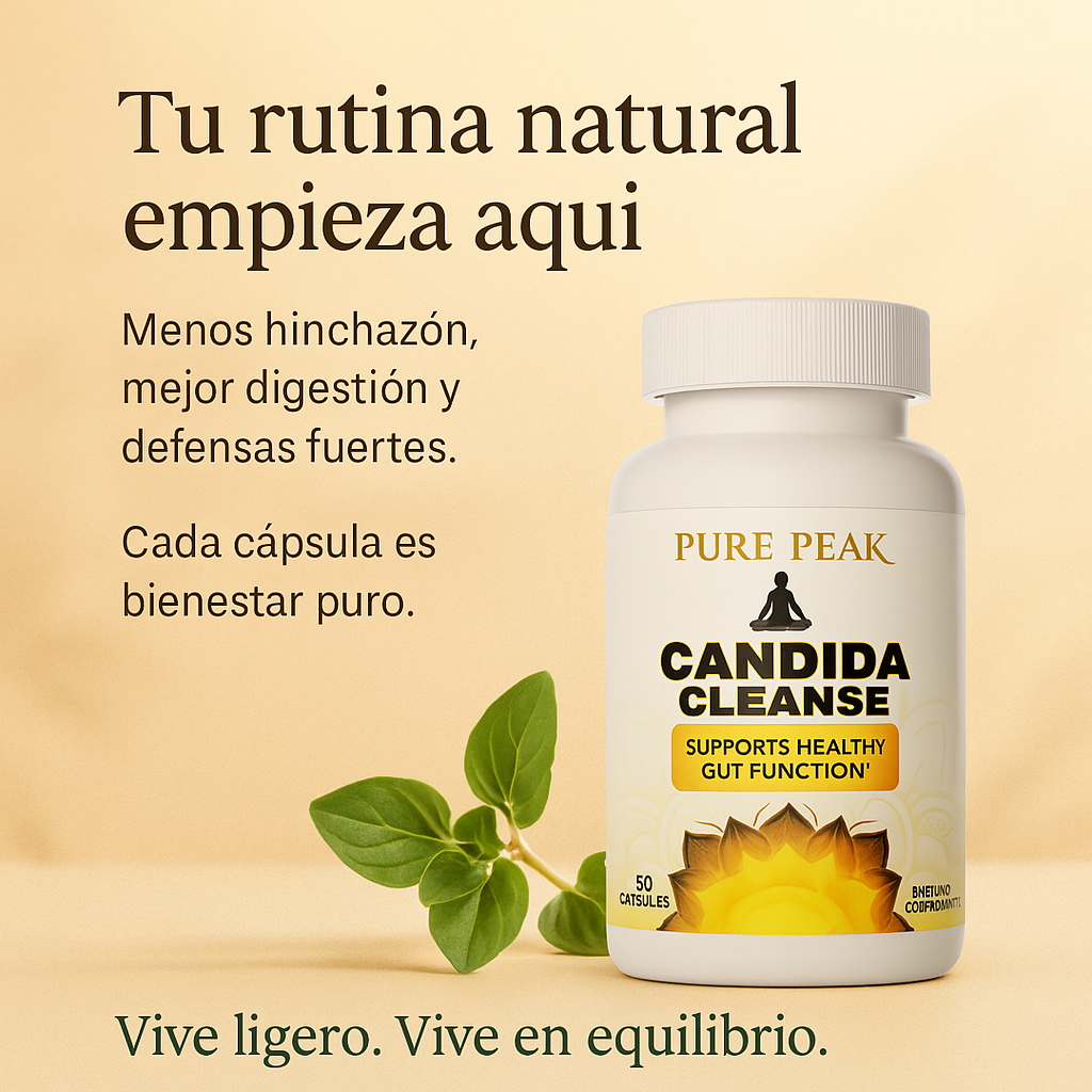 🌿 Candida Cleanse — Tu limpieza interna empieza hoy ✨
