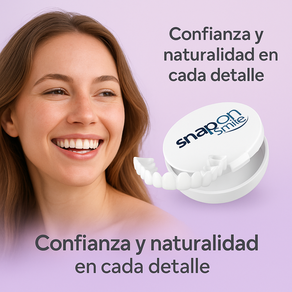 😁✨ Snap-on Smile — Tu sonrisa perfecta al instante 💜