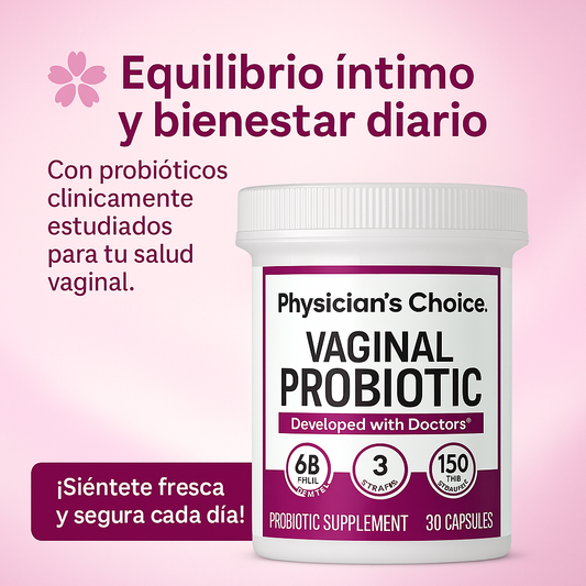 Vaginal Probiotic 🌺 Probióticos naturales para una salud íntima equilibrada 💖