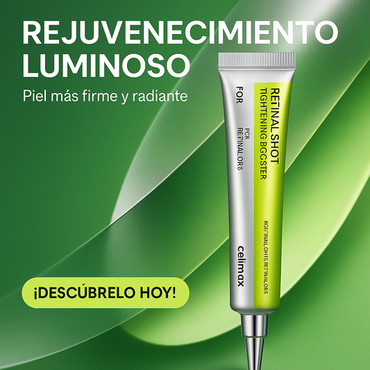 💚 Renueva tu piel con Retinal Shot – Suaviza, reafirma y transforma ✨